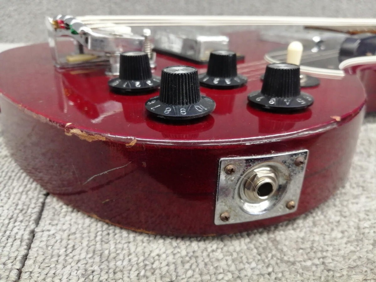 Greco EB-420 Red Made in Japan 1970s Vintage SG Type Solid