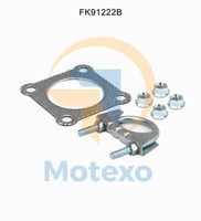FK91222B Katalysator Montagesatz Volkswagen Golf 1.8 8/1988 -