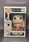 Funko Pop! Rick And Morty Shrimp Rick #644 NYCC LE Vaulted Exclusive W Protector