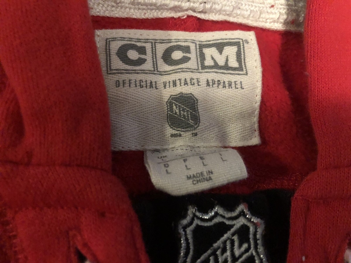 Sweat-shirt pour homme CCM Vintage Pullover Hoodie Grey