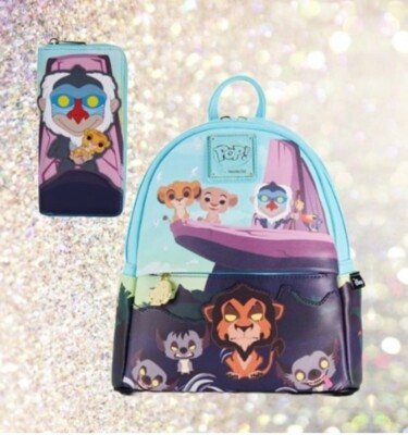 Loungefly Funko Pop The Lion King Pride Rock Mini Backpack  display picture 2