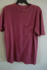 Mens Outdoor Life  Shirt  Size Small Earth Red  Pocket