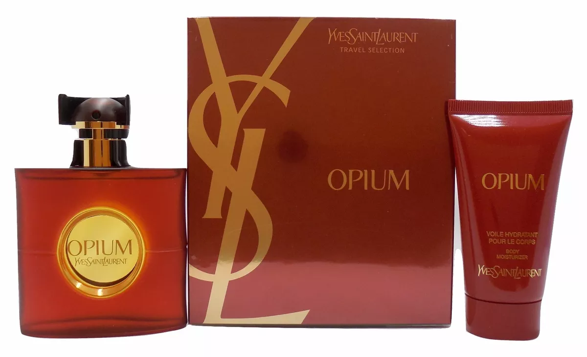 Yves saint laurent opium eau online de toilette 50ml gift set