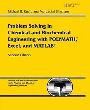 Problem Solving in Chemical and - Paperback, by Cutlip Michael B. - Acceptable