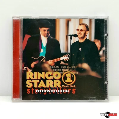 RINGO STARR - VH1 STORYTELLERS - CD ALBUM (1998) PROMOTIONAL USE ONLY GOLD STAMP - Photo 1/4