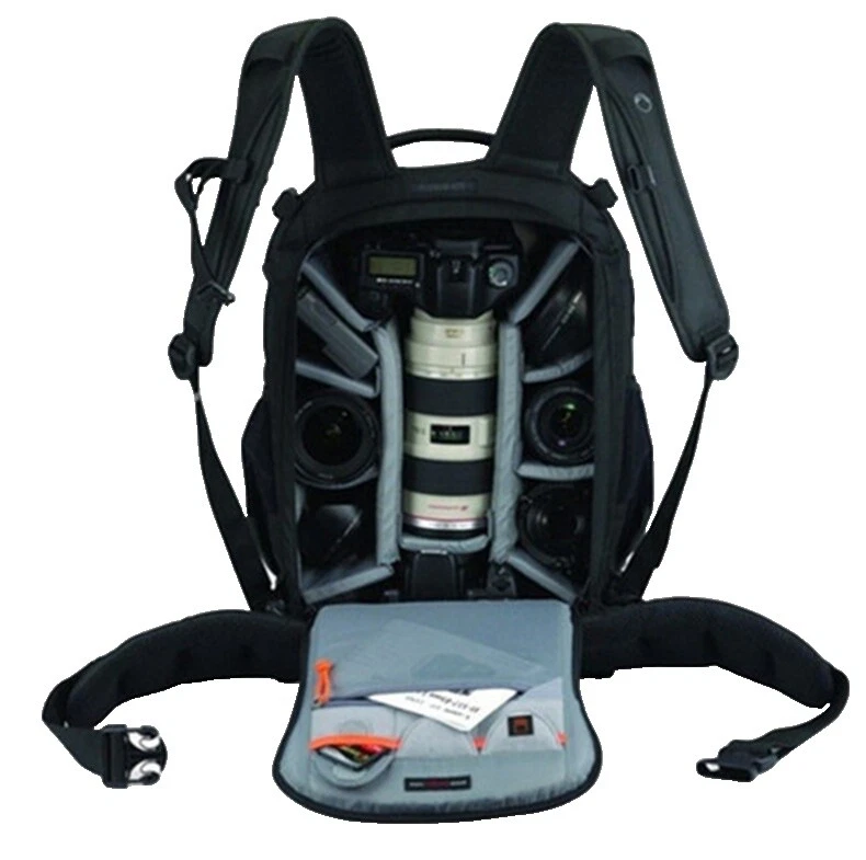 Черные универсальные рюкзаки для фотоаппаратов