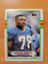 Bruce Smith 1989 Topps #44 - Buffalo Bills - All Pro - NFL - Fresh pull