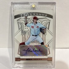 Mike Leake 2009 TOPPS Bowman Sterling Prospects Autographed Card