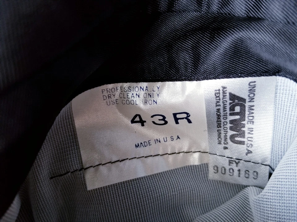 Chaqueta Abrigo Cola Blazer 43R Años 60 Vintage Pico Solapa Falda Negro Esmoquin Cena Foto 3 de 4