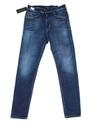 Replay Anbass Damen Jeans - Bio Hyperflex Denim - M914 Leyla - W32 L28 - Neuware