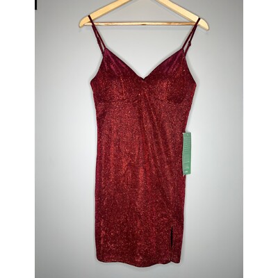 slim fit dress slacks Glitter Gal Bandage Mini Dress main image 0