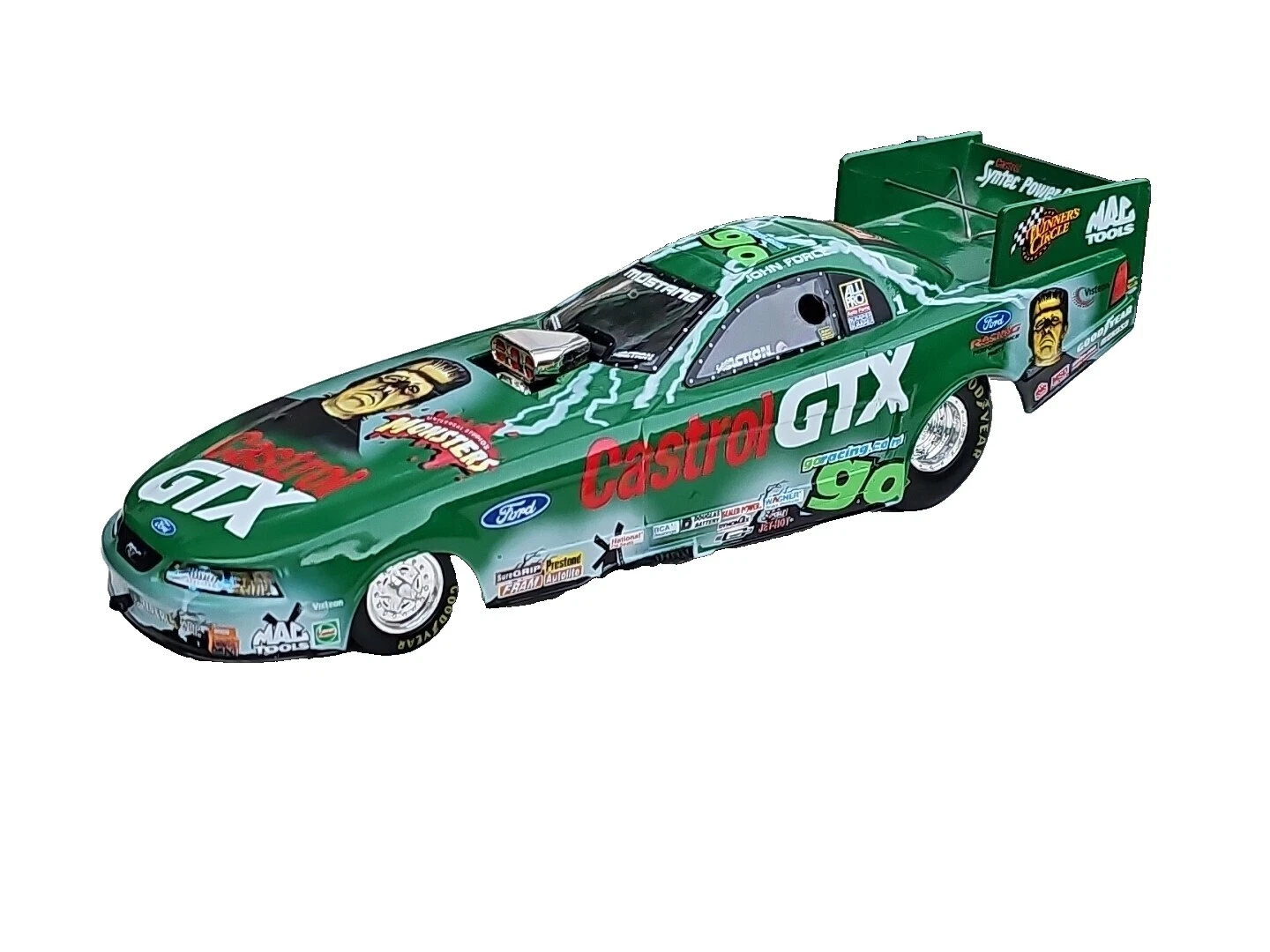 John Force Action 2000 Vehicle Year Diecast Racing Cars