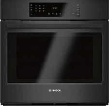 Bosch 800 Series 30" BLK 4.6 Cu.Ft Smart Single Electric Wall Oven HBL8463UC