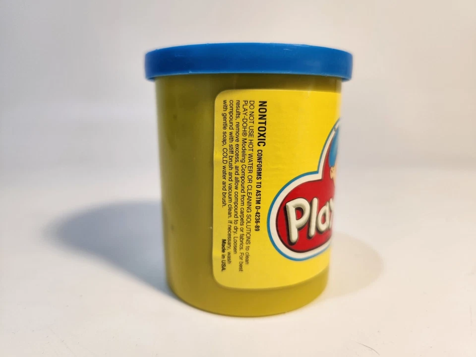 ¡SÚPER RARO DE COLECCIÓN! Kenner Playskool Playdough 1992 ~ azul original - leer Foto 2 de 4