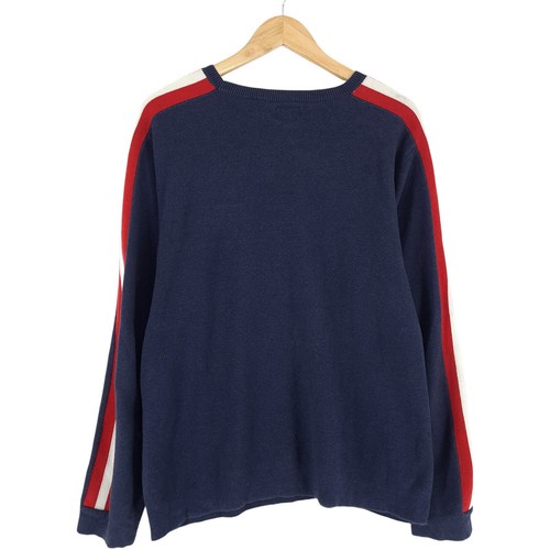 Suéter Vintage Levi's Para Hombre Azul De Cachemira Y Algodón Qb2 Talla L - Imagen 3 de 9