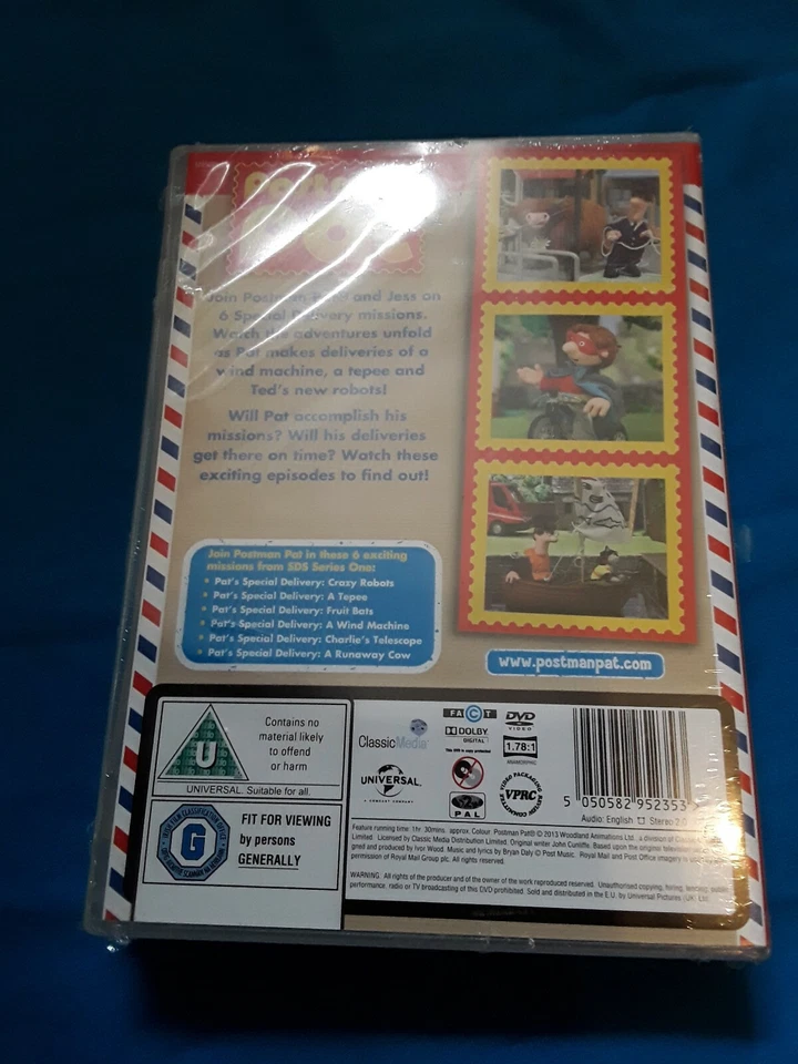 POSTMAN PAT- A BRAND NEW MISSION DVD PRESENTATION BOX SET WITH FIGURINE... - Image 4 of 4