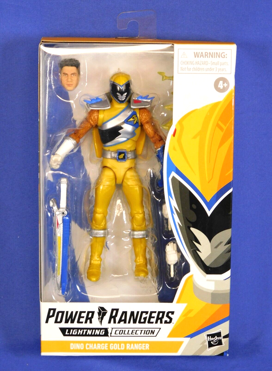 POWER RANGERS LIGHTNING COLLECTION DINO CHARGE GOLD RANGER HASBRO