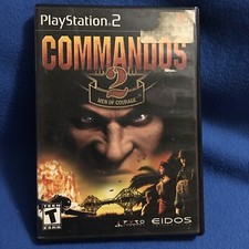 Commandos 2: Men of Courage (Sony PlayStation 2, 2002) No Manual