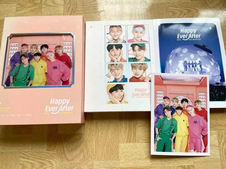 BTS 4th Muster Happy Ever After Official DVD from Japan free shipping