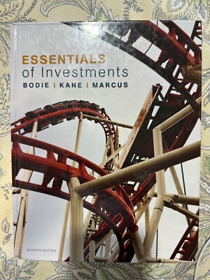 Essentials of Investments 7th Ed Bodie Kane Marcus Hardcover Good Condition