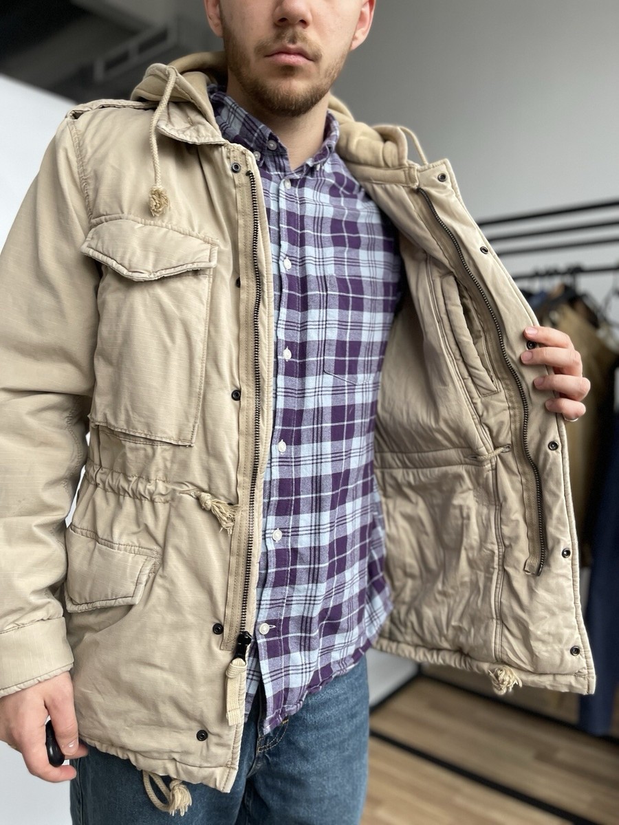 Vintage Denim Supply Ralph Lauren Military Hoodie Jacket Vintage Denim Supply Ralph Lauren Military Hoodie Jacket