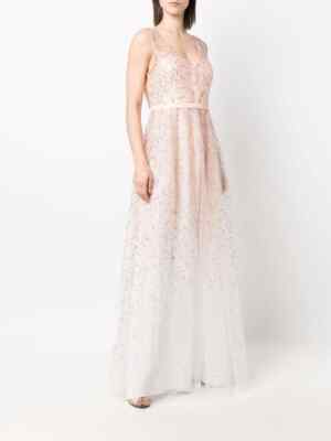 NWT Marchesa Notte Metallic Gradient A-line Pink/White Gown Dress Size 6 | eBay NWT Marchesa Notte Metallic Gradient A-line Pink/White Gown Dress Size 6 | eBay