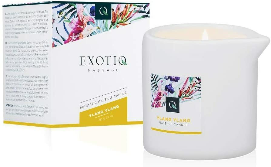 Vela De Masaje Exotiq 60 G Ruf Aceite Herbal Oro Afrodisíaco Regalo Erótico