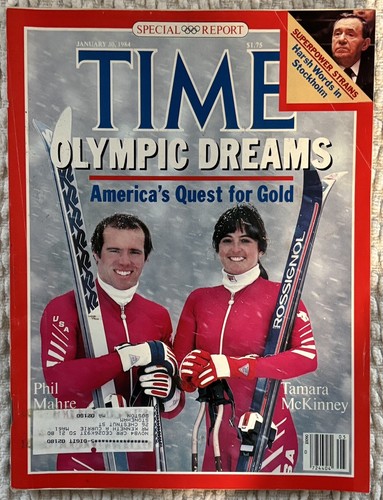 Time Magazine Lot of 4 - 1980, 1984 - Olympics: Speed Skating - Skiing - Track - Picture 5 of 10