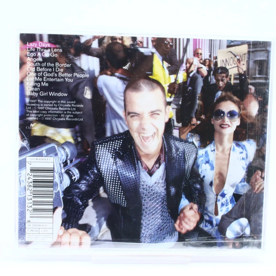 Robbie Williams - Swing When You're Winning/Life Through a Lens w/Plastic Sleeve - Image 2 of 4