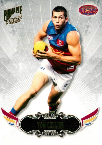 2009 BRISBANE LIONS AFL Card TOM COLLIER | eBay