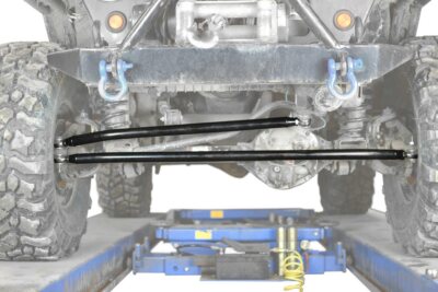 Crossover Steering Kit For Jeep Wrangler TJ 1997-2006 Steinjager (Bare Metal)