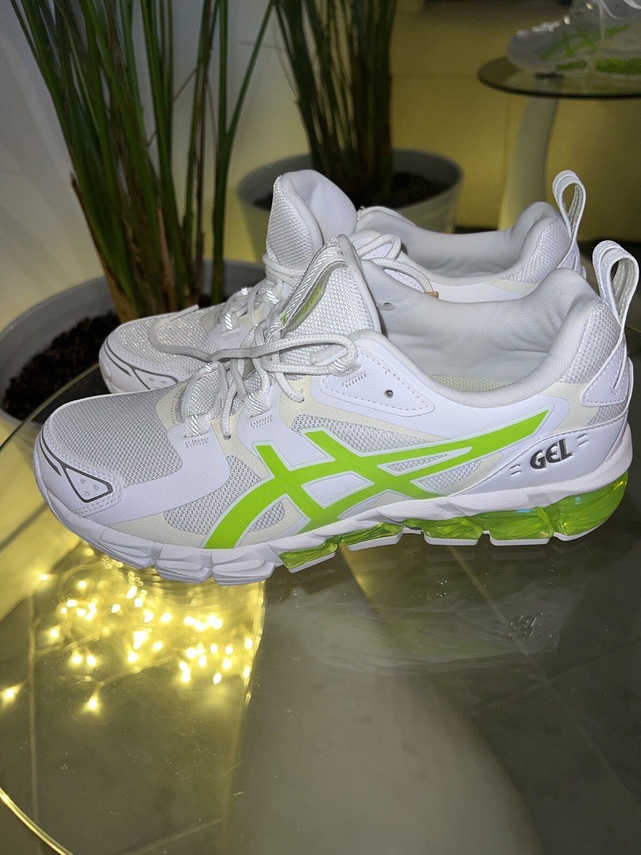 ASICS Gel Quantum 180 White Lime Green Ortholite Size 10 US