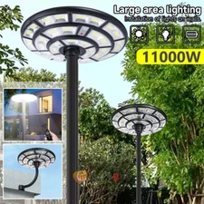 11000W Commercial Solar Street Lights Outdoor Dusk to Dawn parking lot lights