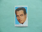 trading cards Paul Newman actors film Movie stars Maple Leaf Serie G 1968 no. 89