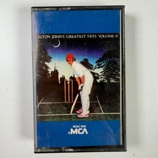 Elton John's Greatest Hits Volume II Cassette 1977 MCA MCAC-1690