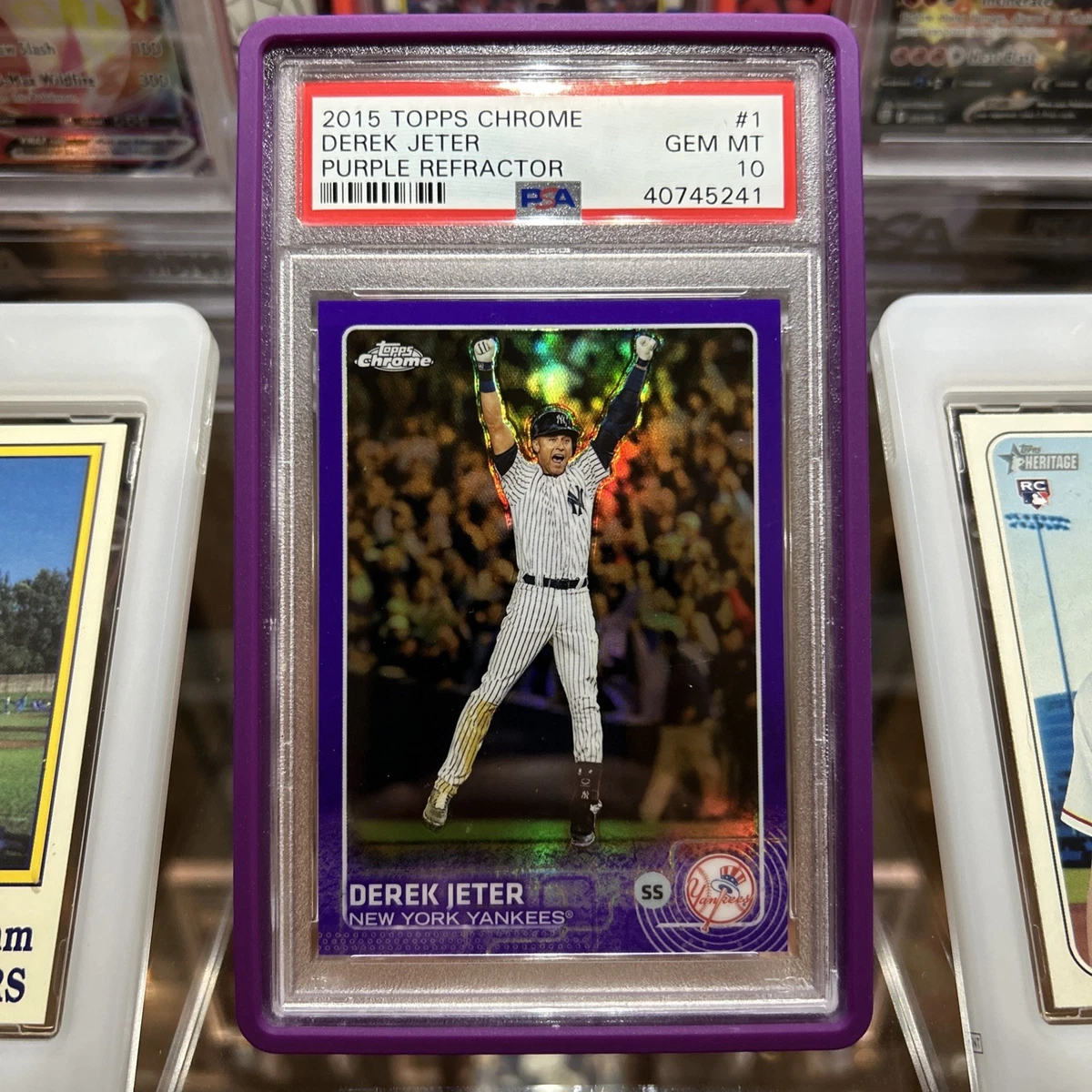Derek Jeter Professional Sports Authenticator (PSA) Baseball