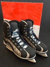 NIB Men  s 11.0 Softec Comet ST1802 Recreational Ice Skates Black/White Jackson