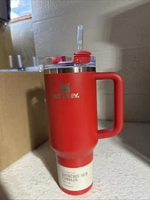 Stanley 40 oz Stainless Steel H2.0 FlowState Quencher Tumbler Chili Pepper