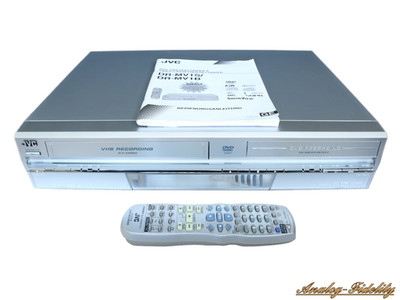 JVC DR-MV1 VHS DVD Recorder Kombigerät zum Videokassetten Digitalisieren Garanti
