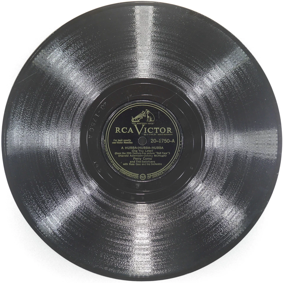 PERRY COMO Dig You Later (A Hubba) / Here Comes Heaven Again VICTOR 20-1750 VG+ Foto 2 de 4