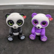 Ty beanie mini boo Boos mystery series 2 boom boom panda Lot Of 2