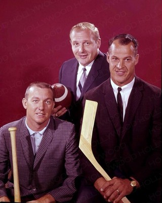 AL KALINE GORDIE HOWE JOE SCHMIDT 8x10 PHOTO 7 DETROIT TIGERS RED WINGS LIONS WM