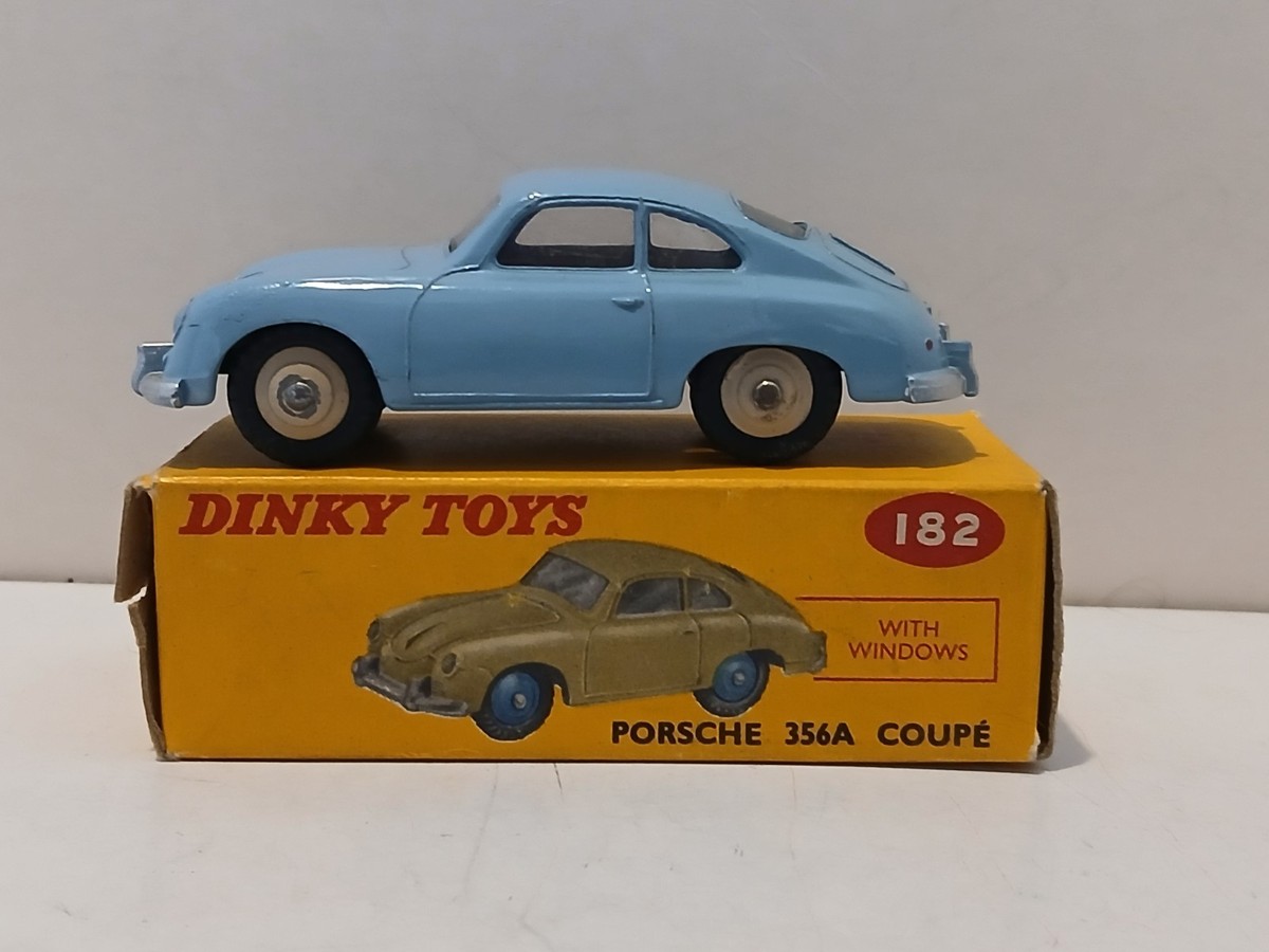 Dinky Toy 182 Porsche 356A Coupe in Light Blue Boxed | eBay