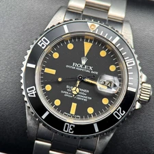 Rolex Vintage Submariner Date 16800 Collector's Set NOS 40mm Watch - 1982