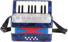 Fisarmonica a Bottoni, Fisarmonica Ritmica Con Tastiera a 17 Tasti, Strumento Mu