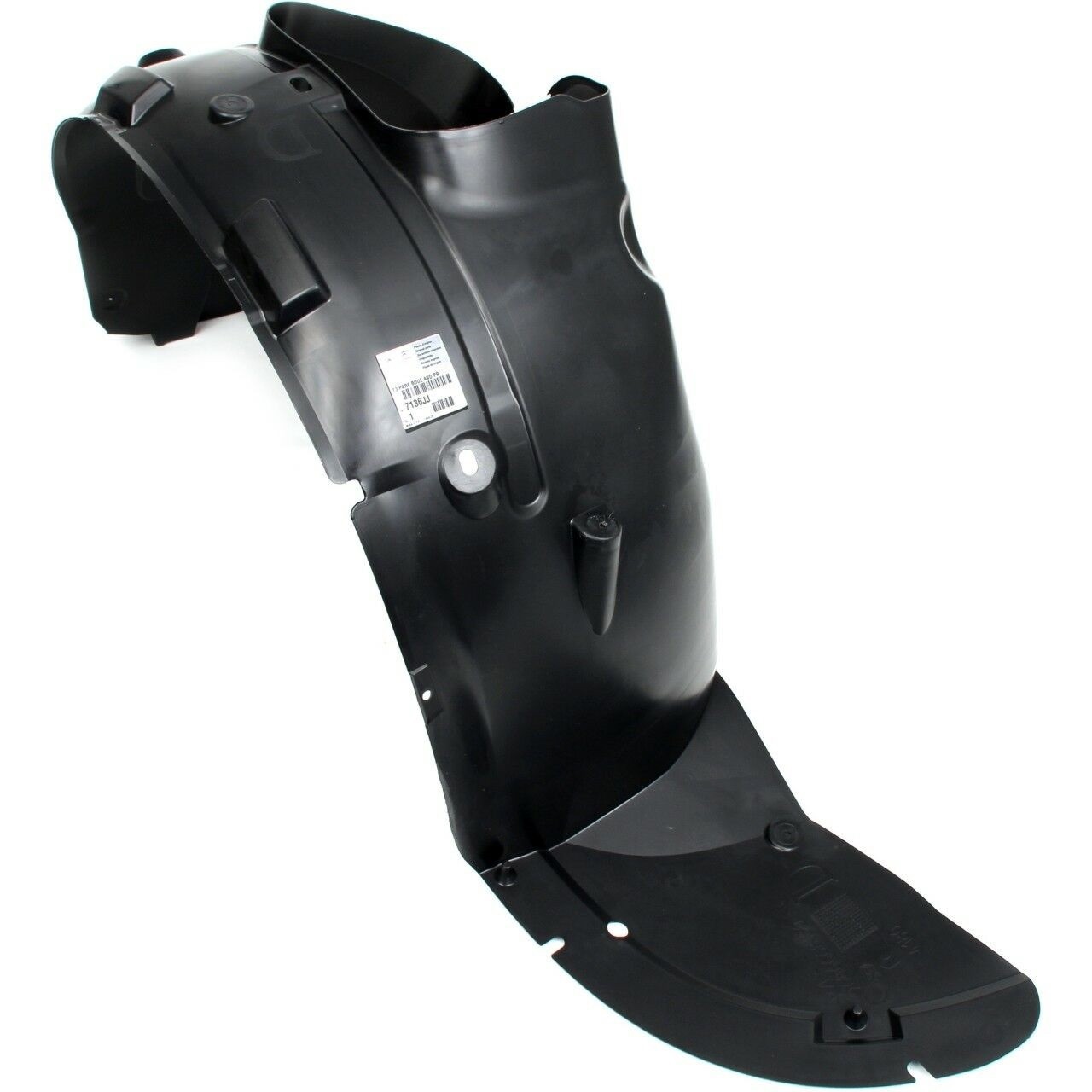 Pare-boue avant droit pour Peugeot 206 Plus de 2009 à 2013 adaptable OE 7136JJ