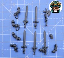 Warhammer 40K Space Marines Black Templars Sword Brethren Powerswords