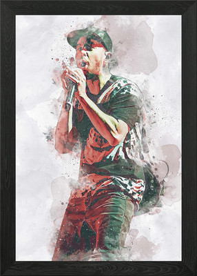Mike Shinoda Gerahmtes Wandbild Poster Leinwanddruck Bild