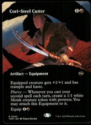 Cori-Steel Cutter (Borderless) #343 Tarkir: Dragonstorm