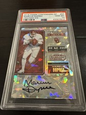 MARCUS DUPREE 2018 CONTENDERS TICKET AUTO CRACKED ICE /23 PSA 10